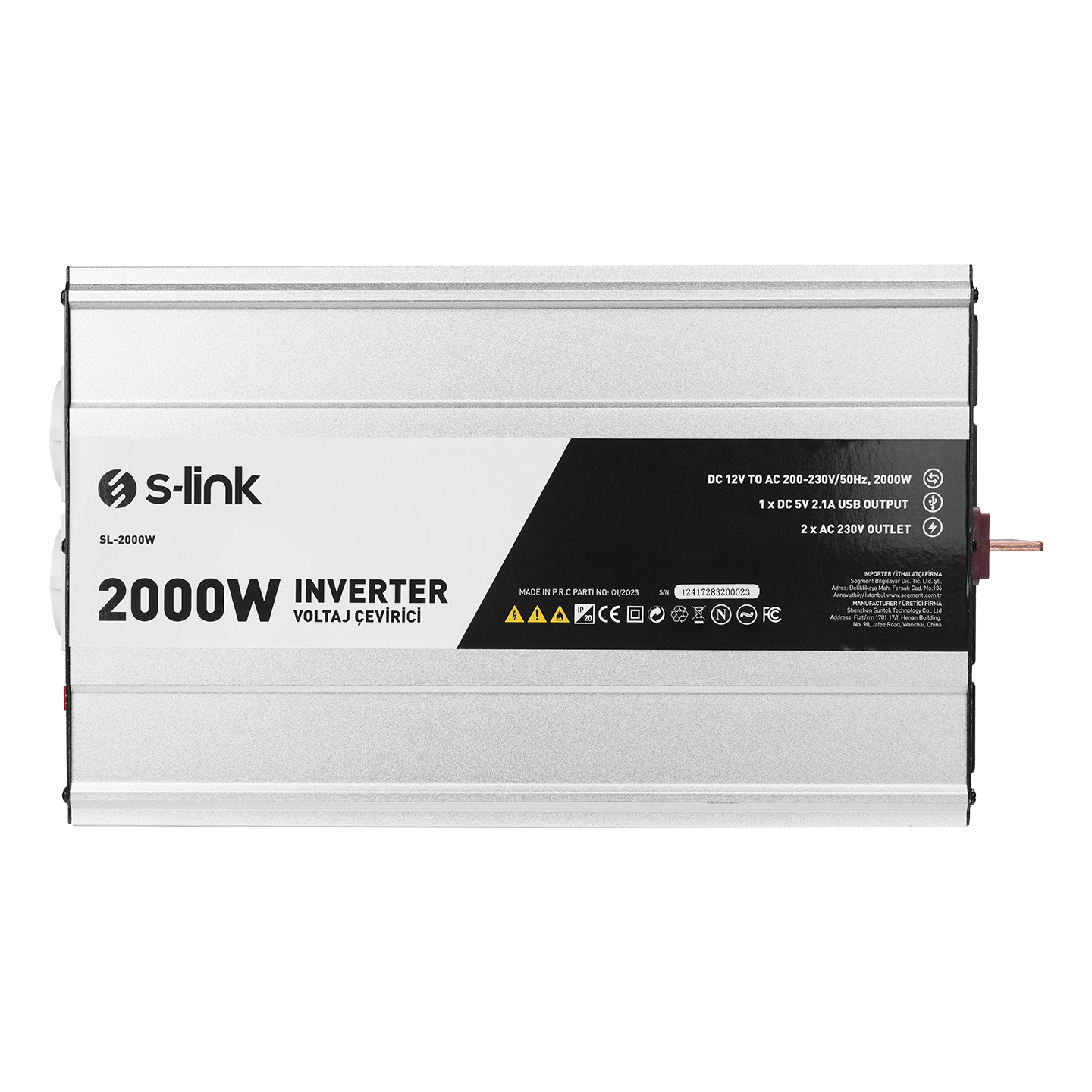 Bestel:LED werklamp | R65 flitser | 2250 lumen | 9-36v | 4m. kabel | WFF-1822A | 2 jaar garantie | Snelle levering