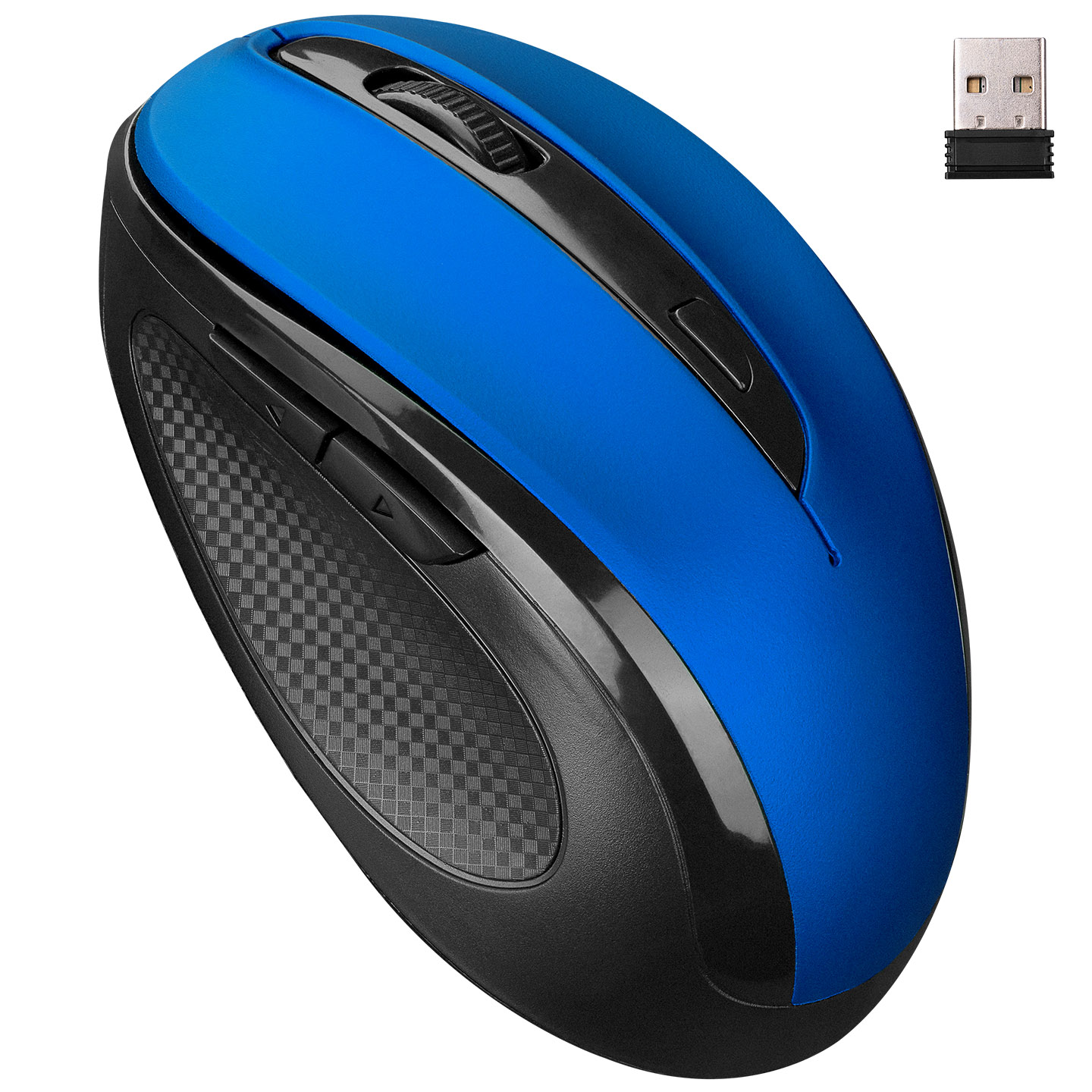 Everest SM-613 Mavi/Siyah 2.4Ghz Optik Kablosuz Mouse