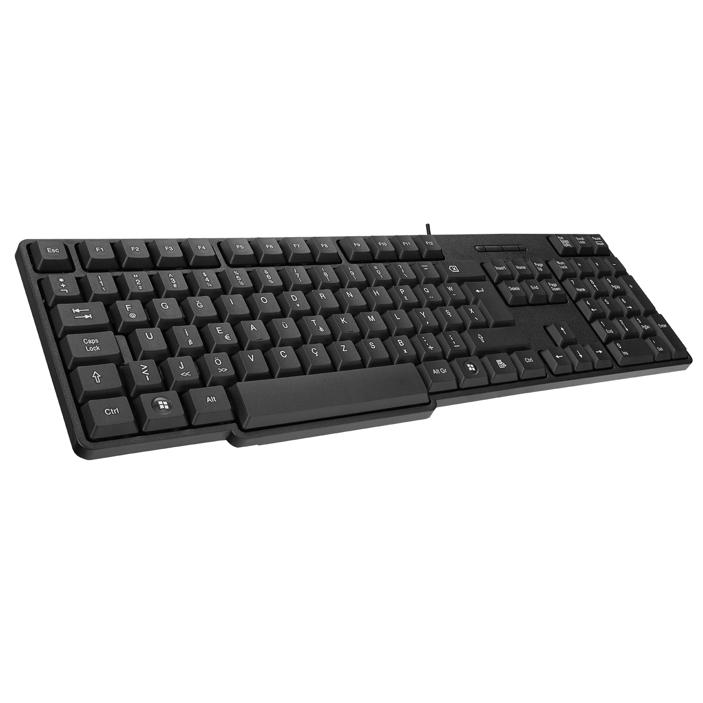 Everest KB-517U Black USB F Standard Keyboard