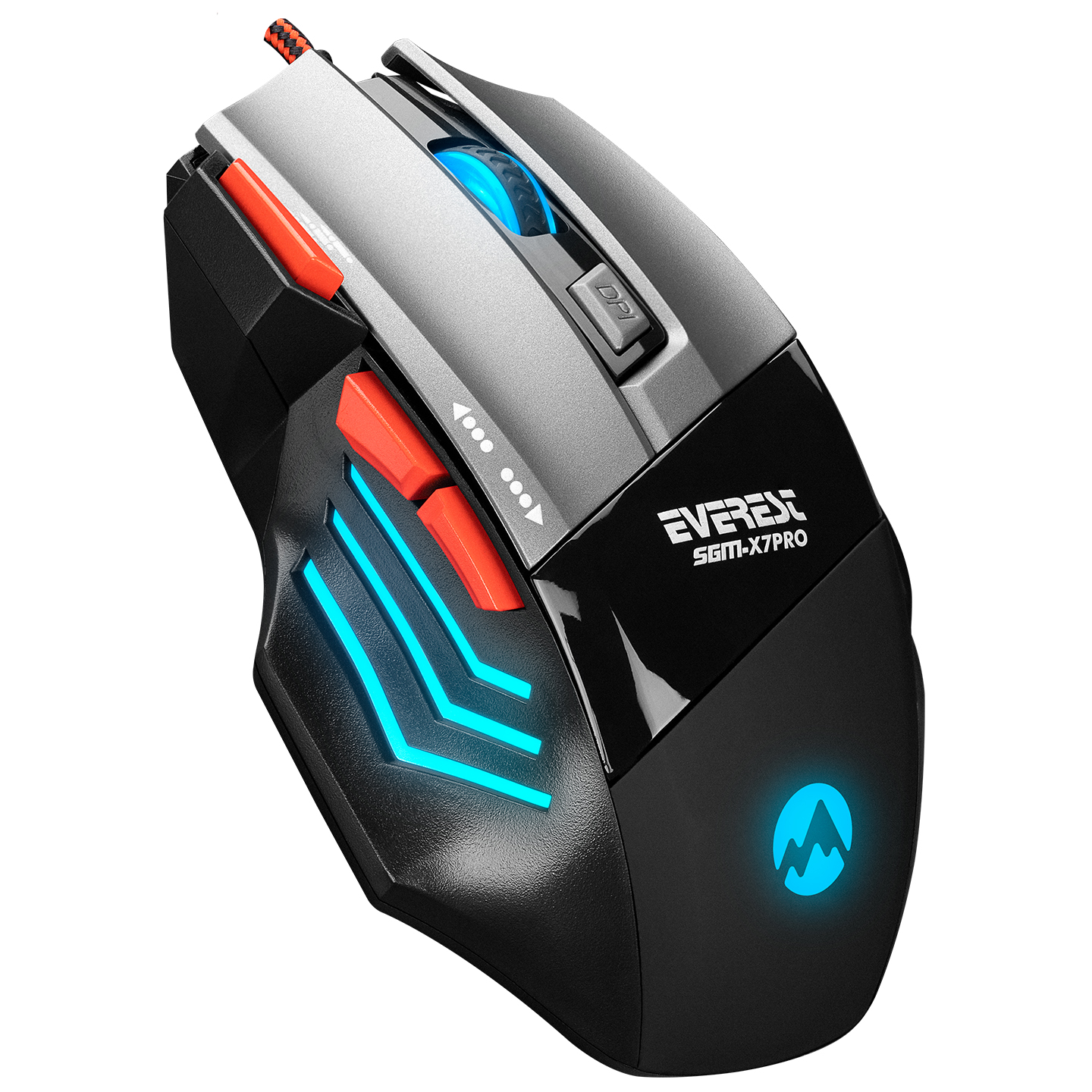 Everest SGM-X7 PRO Siyah 4800 Dpi Customizable Oyuncu Mouse