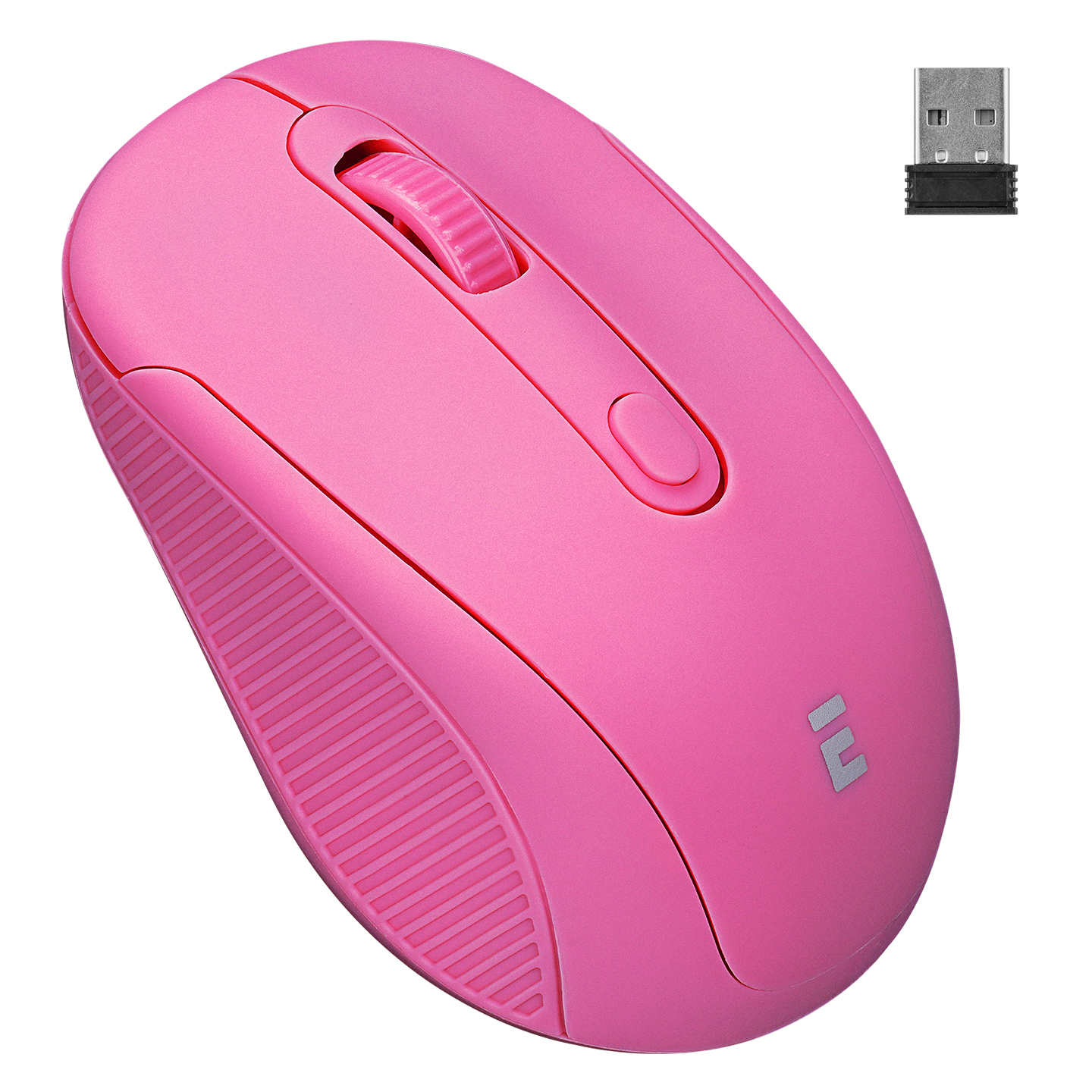 Everest SM-300 Usb Mor 4D Optik Süper Sessiz Alkalin Pil Kablosuz Mouse