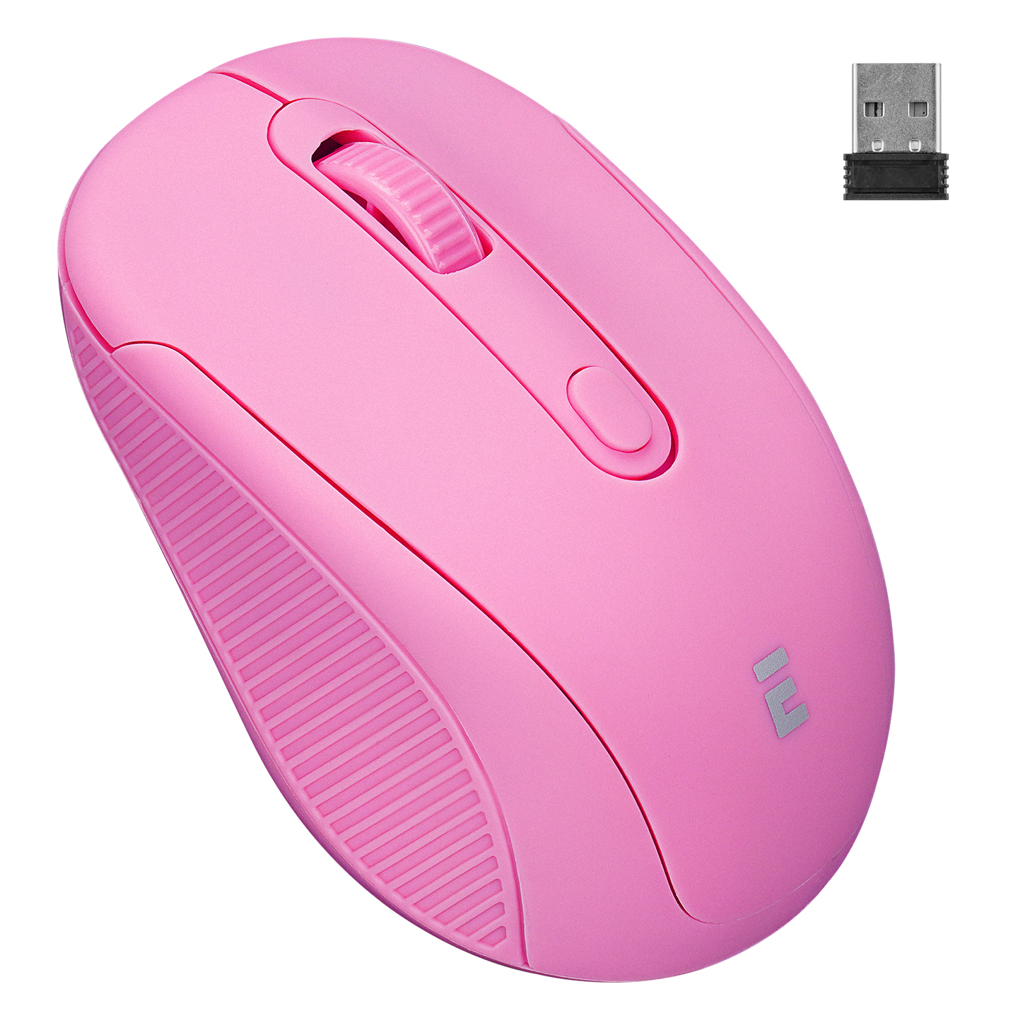 Everest SM-300 Usb Pink 4D Optical Alkaline Battery Wireless Mouse