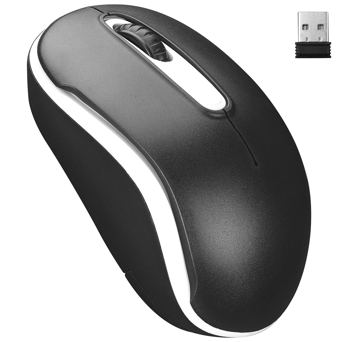 Everest SM-804 Usb Black / White 800/1200 / 1600dpi Wireless Mouse