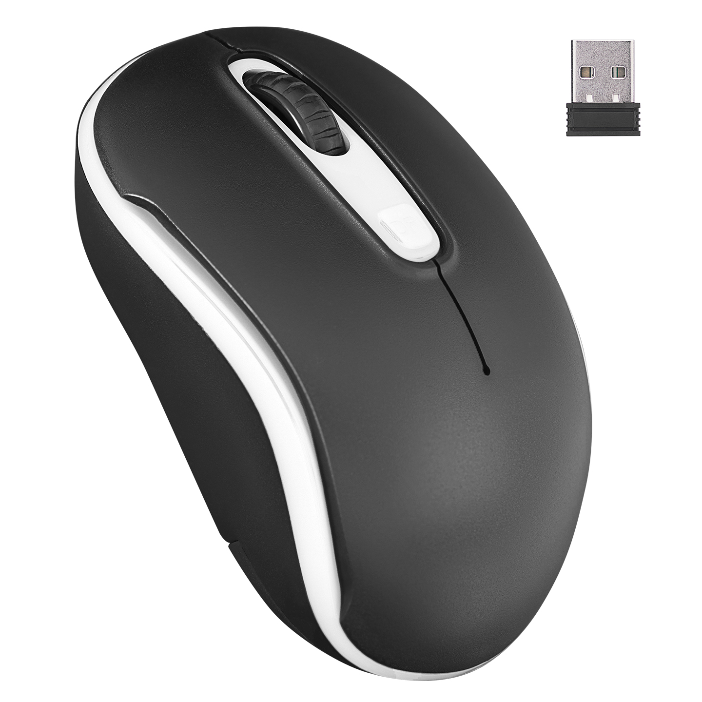 Everest SM-804 Usb Black / White 800/1200 / 1600dpi Wireless Mouse