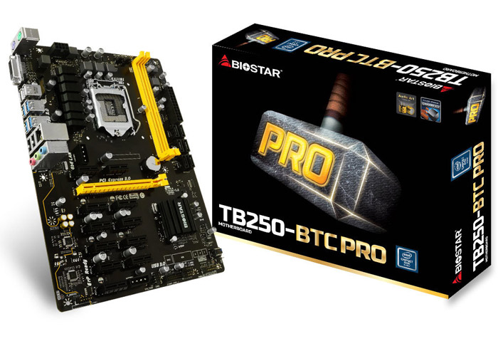 Biostar TB250-BTC PRO Intel LGA1151P DDR4 Anakart