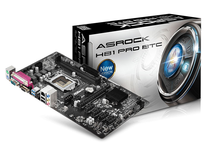 ASRock H81-PRO-BTC Intel LGA1150 H81 DDR3 1600 MHz MicroATX Anakart