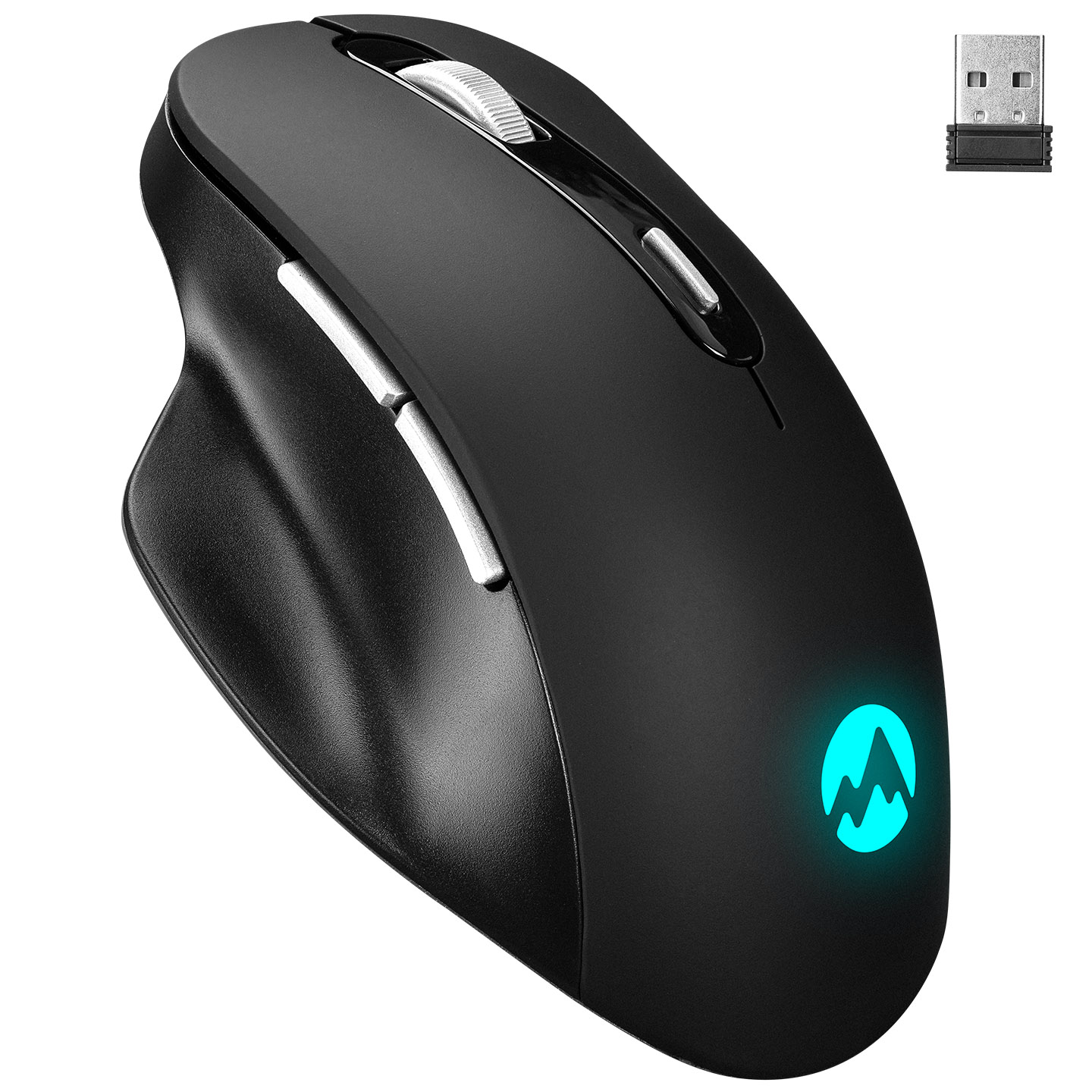 Everest SM-W76 X-HURRY 2.4Ghz Siyah 6D Şarjlı Kablosuz Gaming Oyuncu Mouse