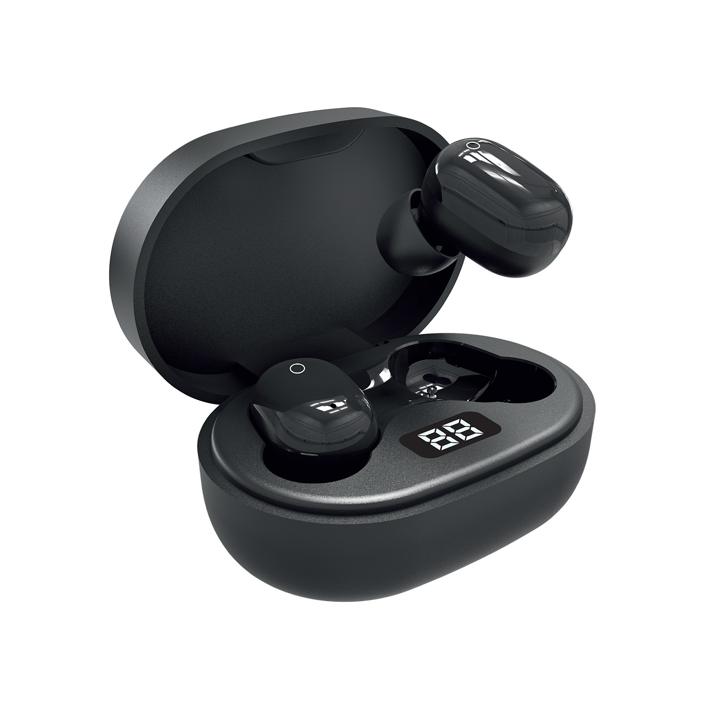S-link SL-TWS05 Siyah Mobil Telefon Uyumlu Bluetooth TWS Mikrofonlu Kulaklık