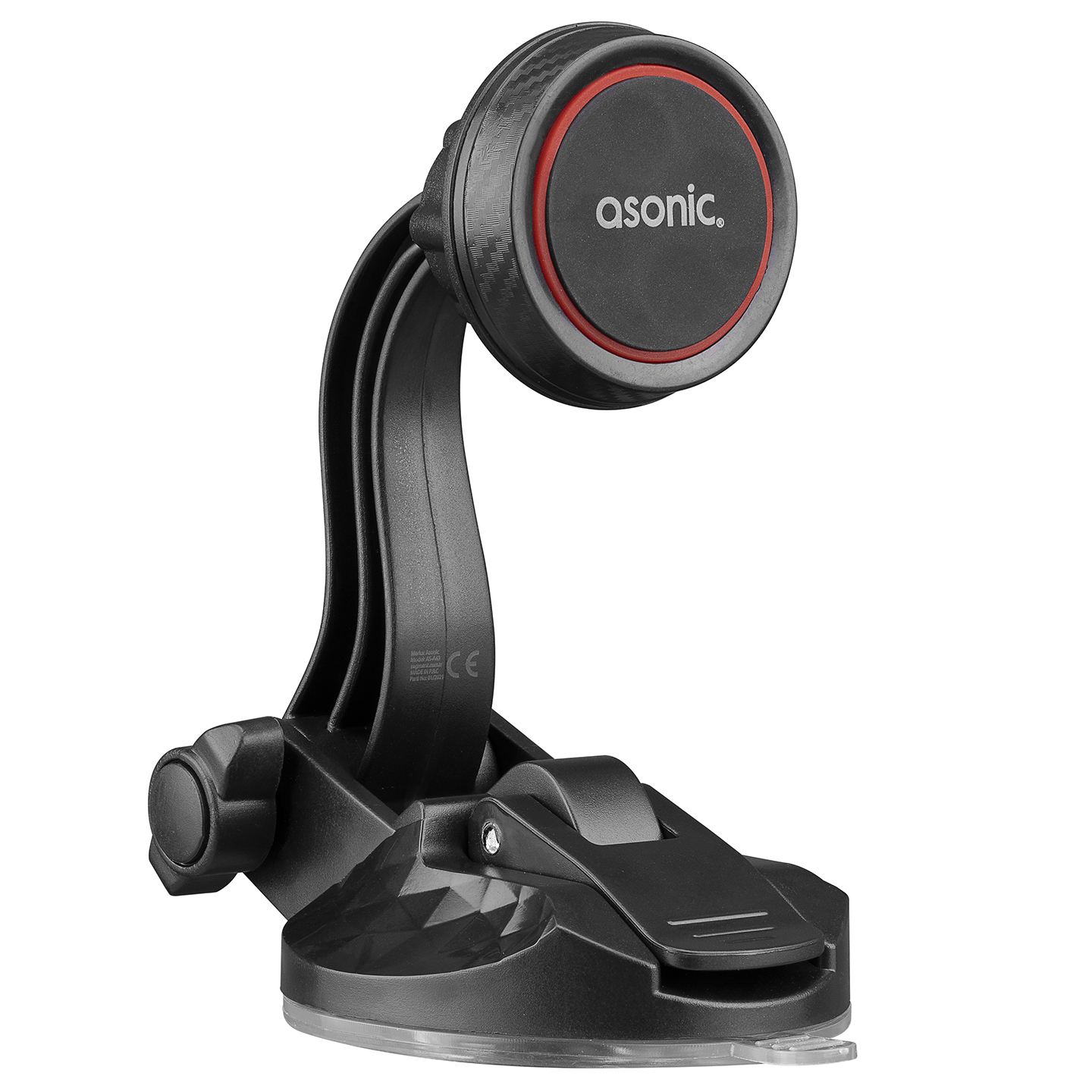 Asonic AS-A43 Universal Ayarlanabilir Siyah Mıknatıslı telefon tutucu