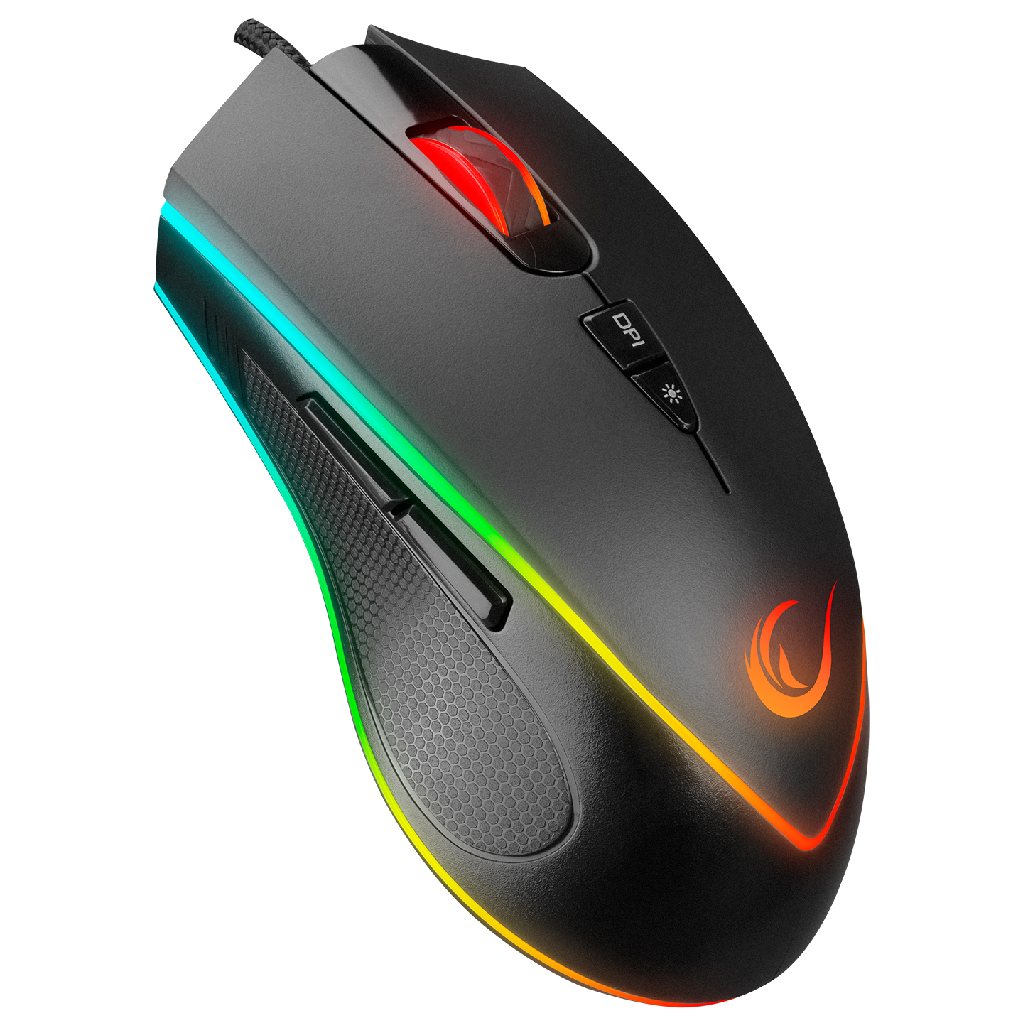 Rampage SMX-R67 JUKE Usb Siyah RGB Aydınlatmalı 7200 dpi Gaming Oyuncu Mouse
