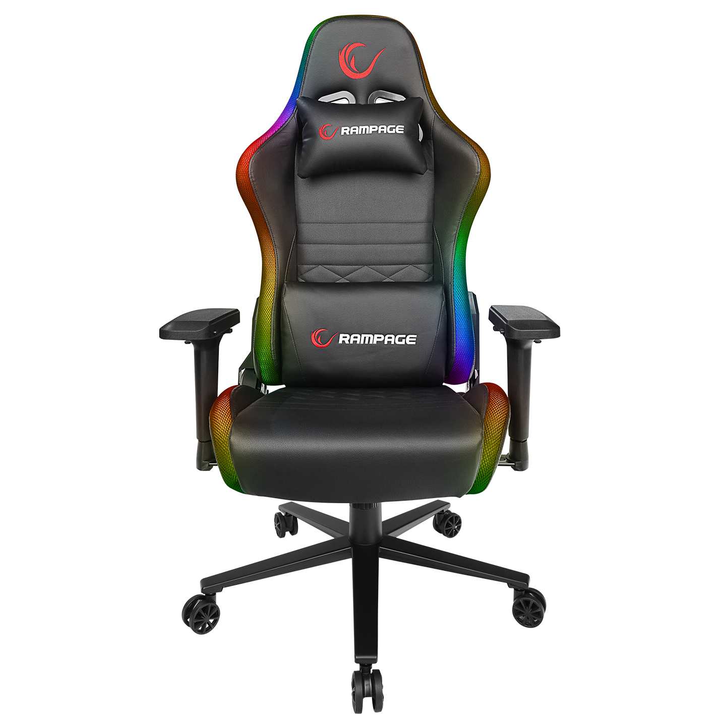 Rampage KL-R19 MONCHER RGB Aydınlatmalı Siyah Oyuncu Koltuğu