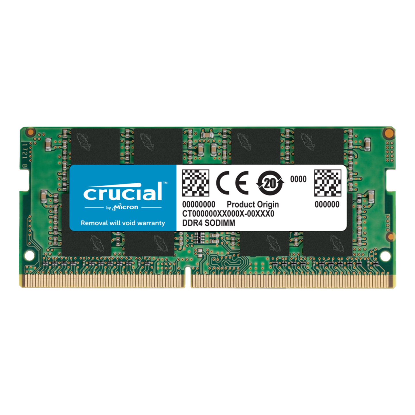 Crucial CT8G4SFRA32A 8GB 8GB DDR4-3200 SODIMM CL22 (8Gbit/16Gbit) RAM