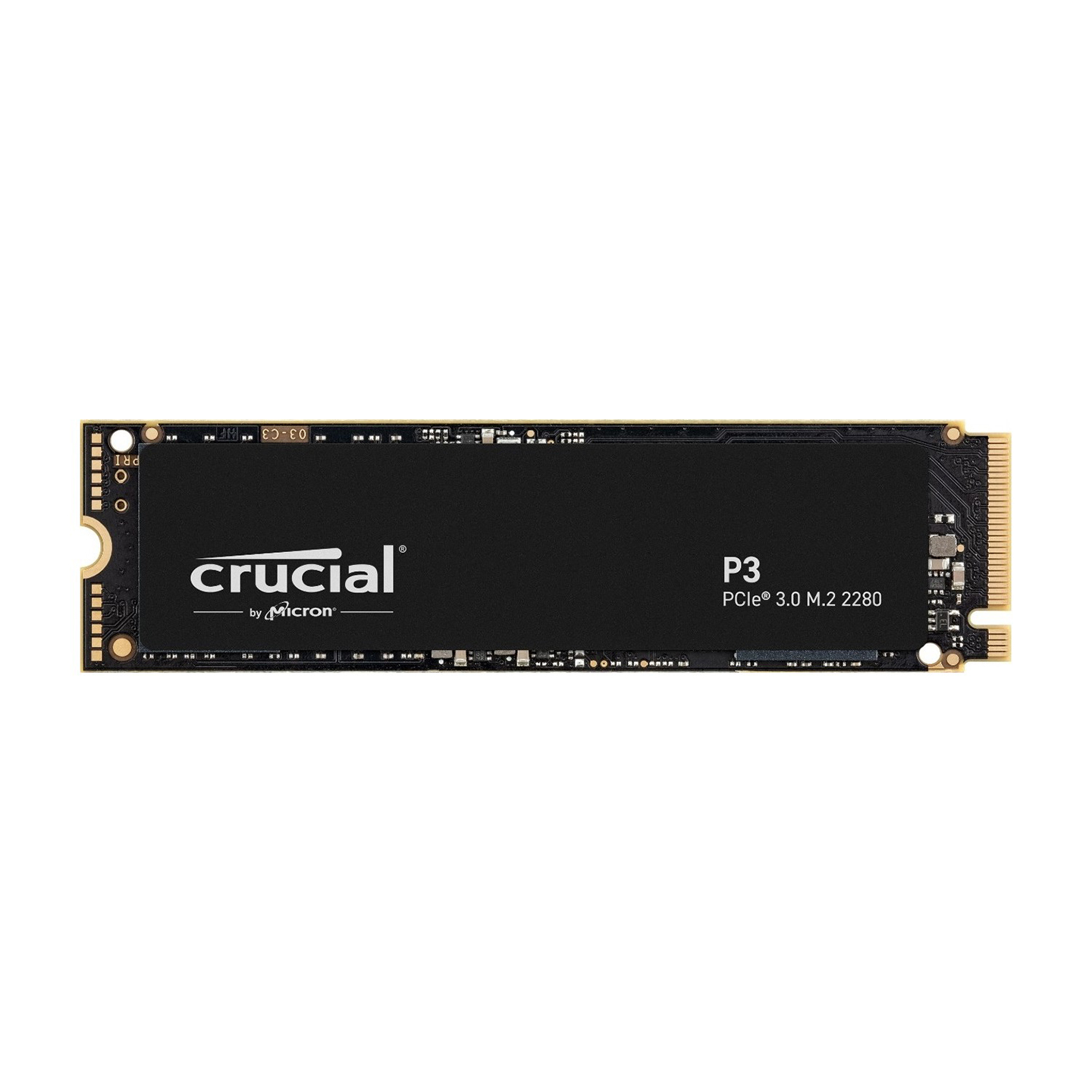 Crucial CT1000P3SSD8 1TB P3 3D NAND 3500MB/3000MB NVMe PCIe Gen3 M.2 SSD
