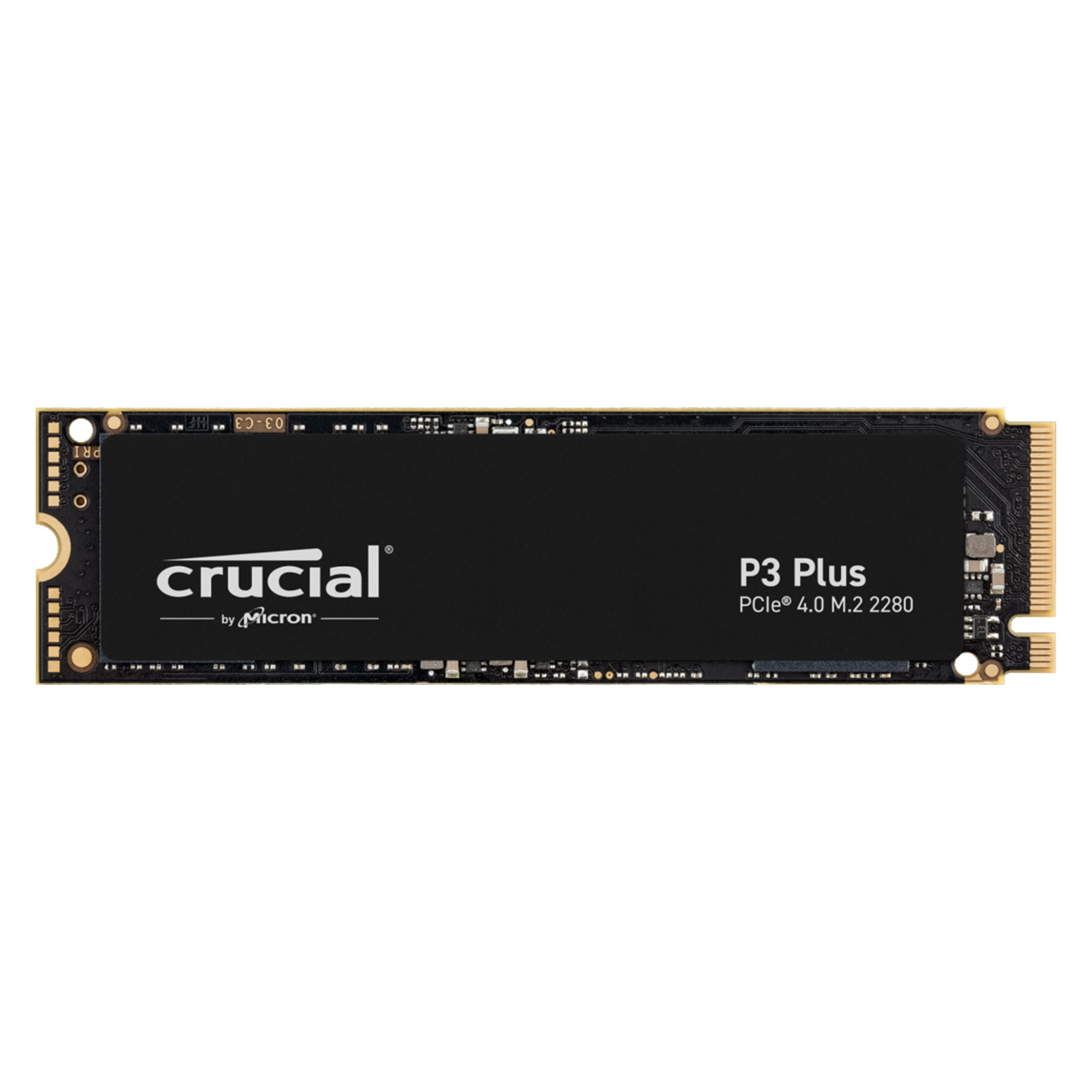 Crucial CT2000P3PSSD8 2TB P3 PLUS 3D NAND 5000MB/4200MB NVMe PCIe Gen4 M.2 SSD