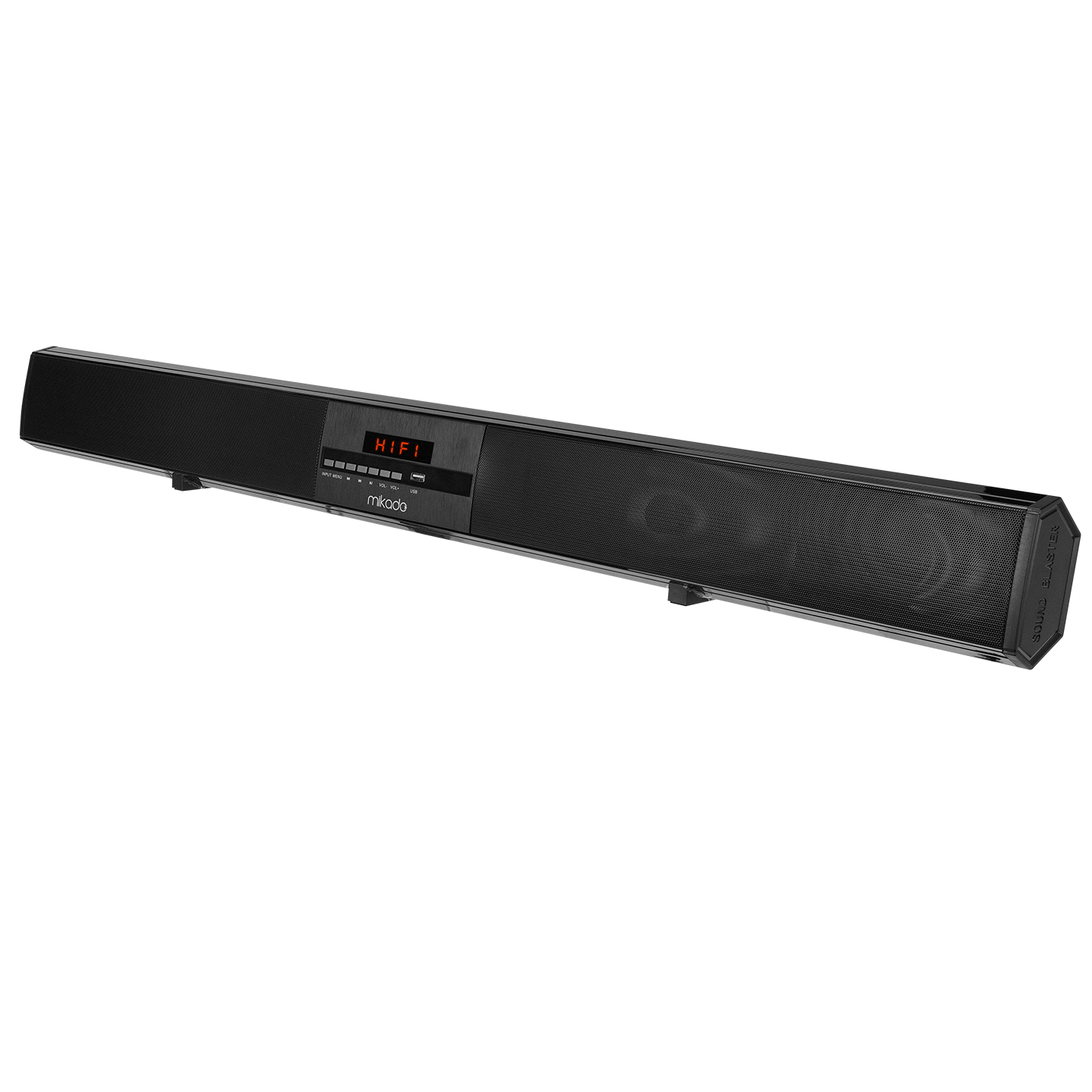 Mikado MD-SB113 Siyah 60W BT+USB+AUX+Led Ekranlı Ev Sinema Soundbar Speaker