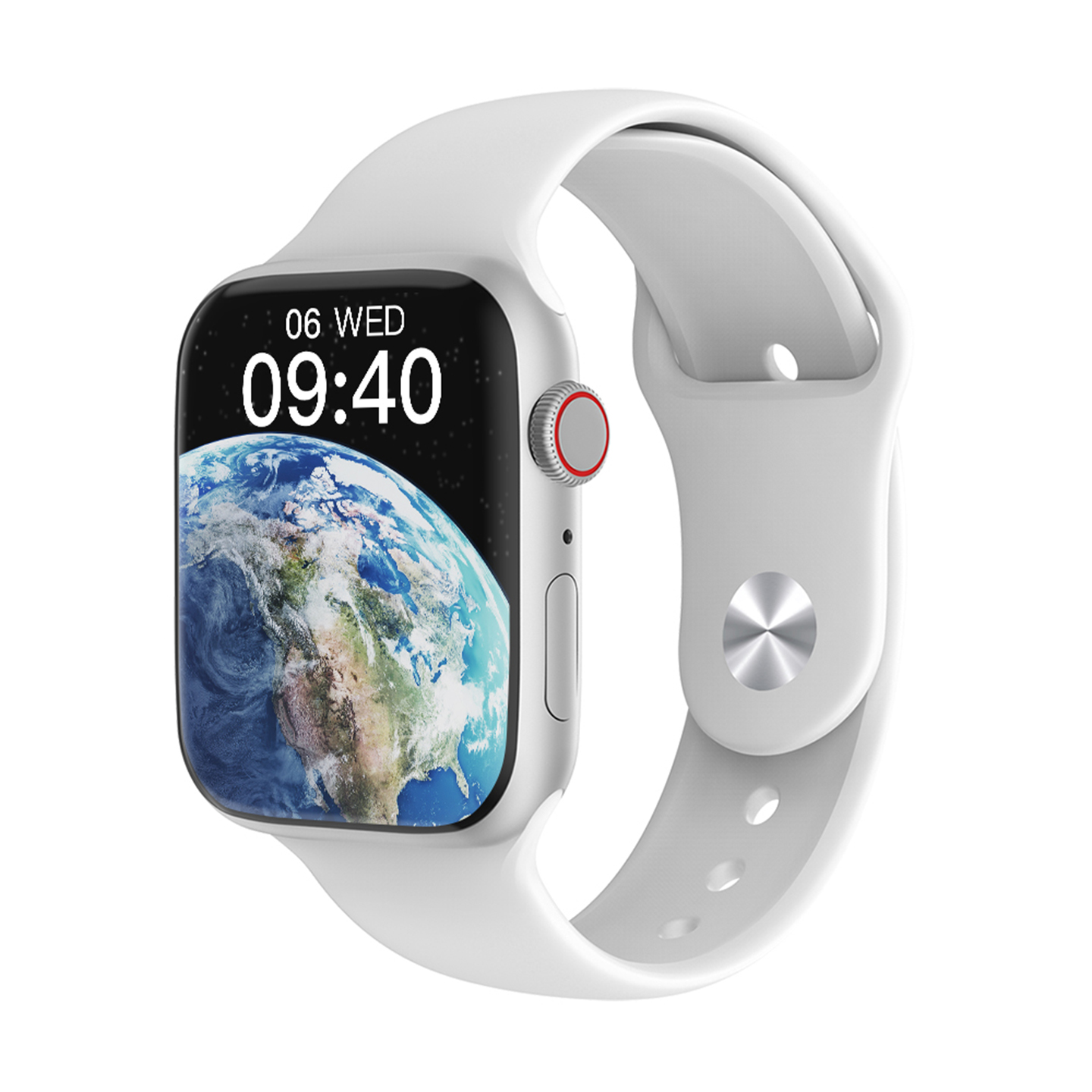 Hytech W59 Watch IOS ve Android Uyumlu MActive 2.05 inç Geniş Ekranlı Gümüş Kordon Hediyeli Akıllı Saat