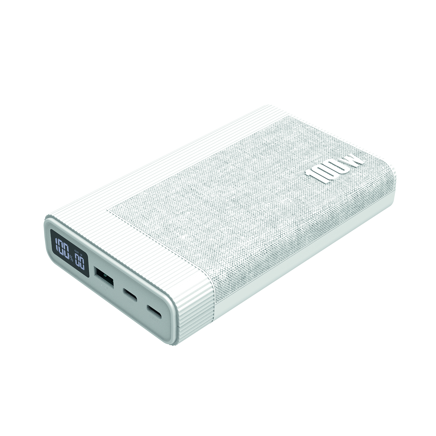 S-link G215 20000mAh PD100W QC22.5W Beyaz Notebook Taşınabilir Pil Şarj Cihazı Powerbank