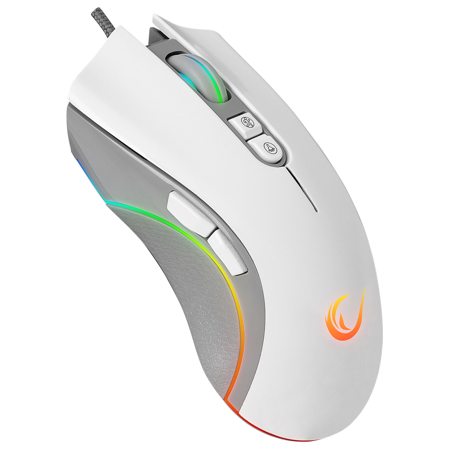 Rampage SMX-R22 PHOENIX Beyaz 7 Tuşlu RGB 7200DPI Gaming Oyuncu Mouse