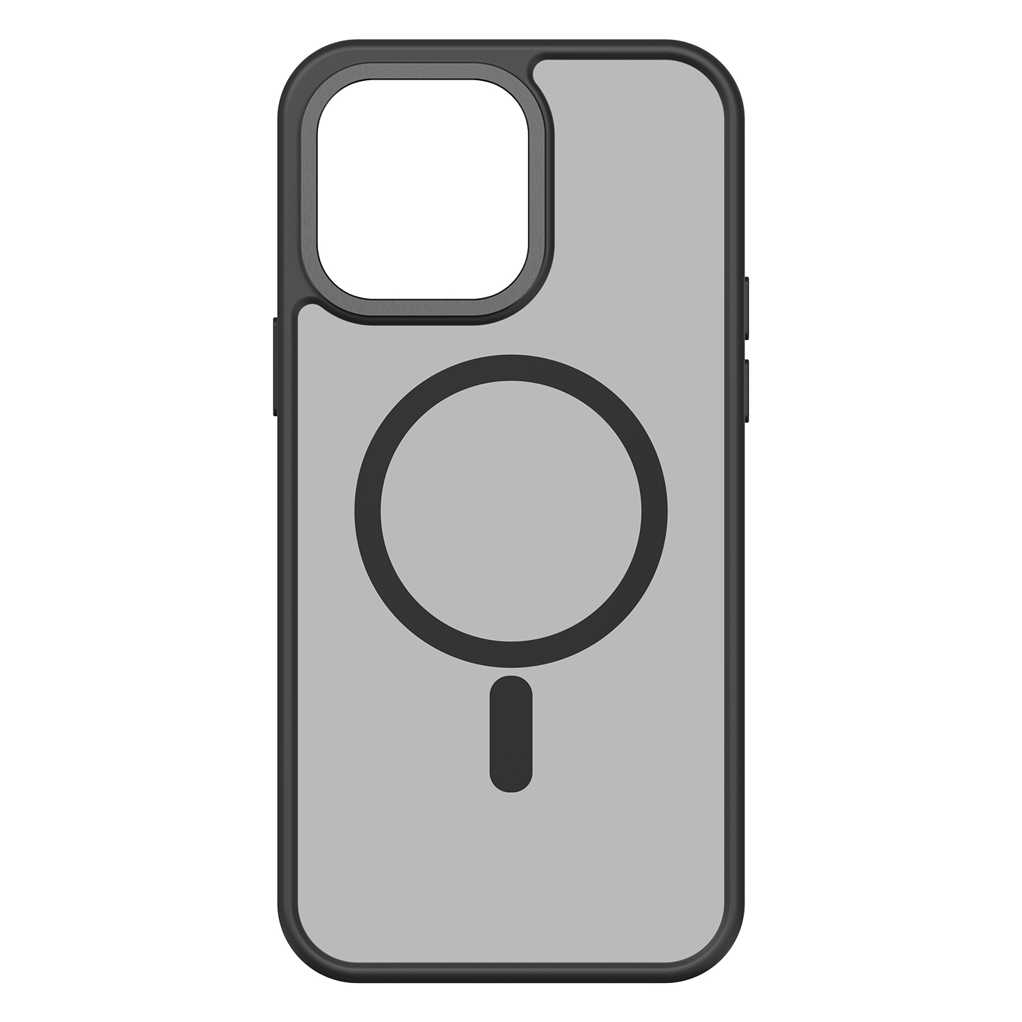 Addison IP-MS/15PROMAX-Sİyah Mat-Siyah iPhone 15 Pro Max MagSafe Telefon Kılıfı
