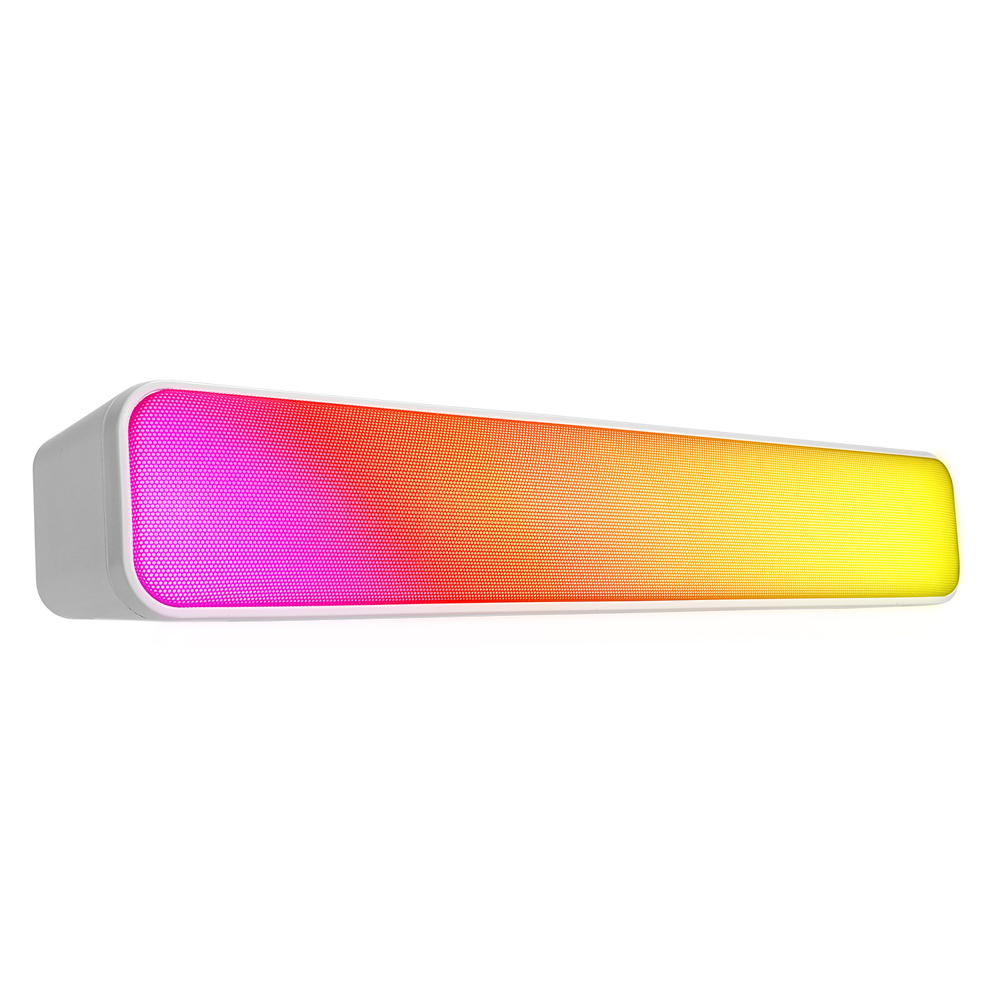 Mikado MD-SBT25 Beyaz 5W*2 1200mAh BT,RGB,TF Card,Type-C ,USB -Aux Soundbar Speaker