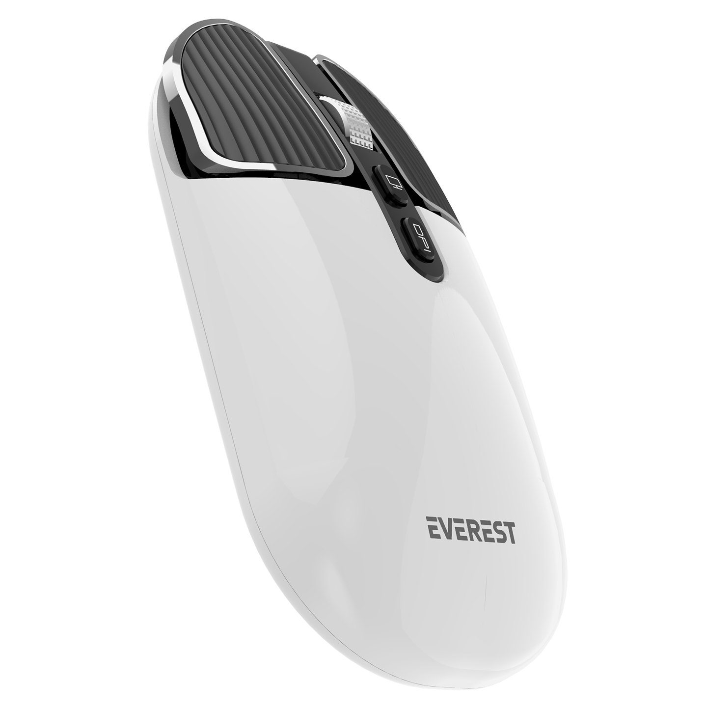 Everest SM-620 2in1 Bluetooth+2,4Ghz Şarjlı Beyaz Süper Sessiz Mobil-TV-PC Destekli Kablosuz Mouse