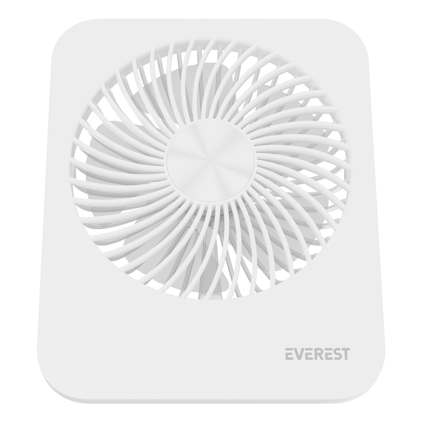 Everest EFN-601 Beyaz 2000mAh 4 Kademeli 4000RPM Hız Metal Ayak Masaüstü Usb Fan