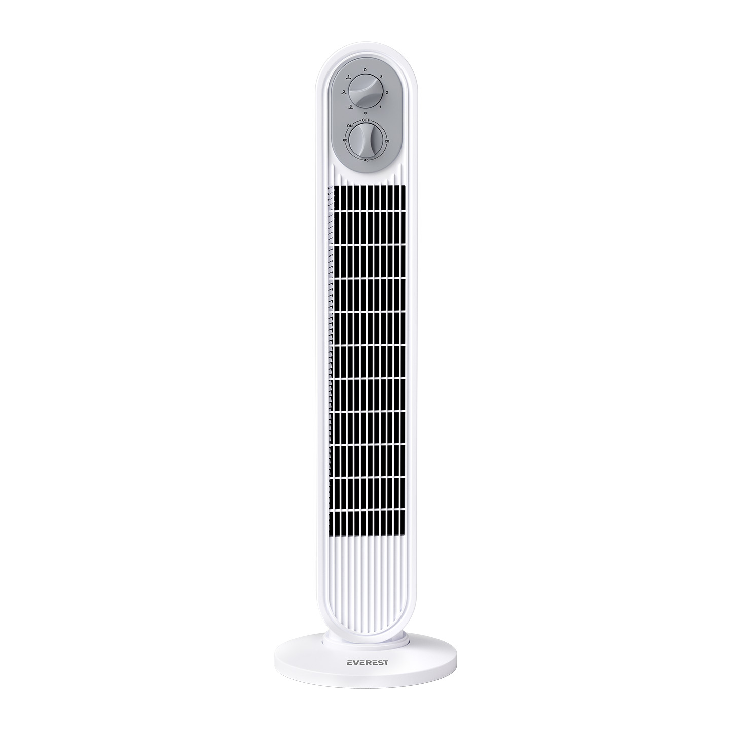 Everest FAN14 Beyaz 31 50W 3 Hız Kademeli Zamanlayıcı Kule Tipi Zamanlayıcı Vantilatör/ Pervanesi