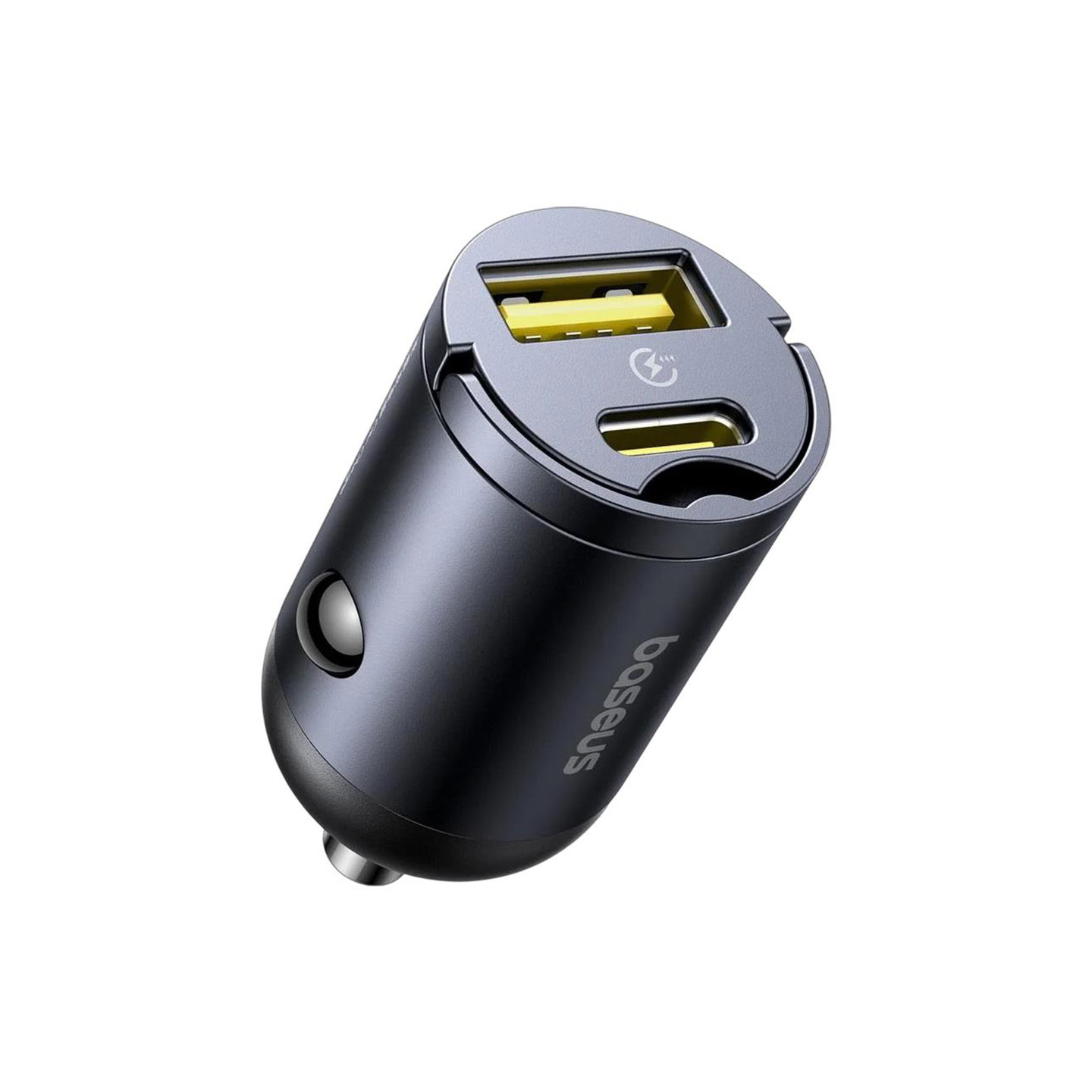 Baseus C00035001121-02 30W Tiny Star Mini ( U+C) Siyah Araç Şarj Cihazı