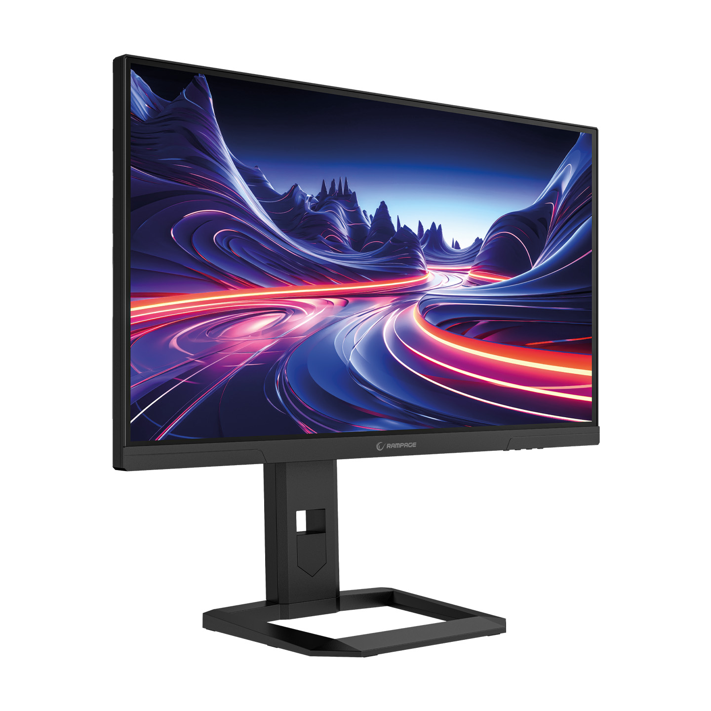 Rampage SLICE SL27F275Q 27 275Hz 1ms Fast IPS QHD HDR400 RGB Pivot Siyah Flat Oyuncu Monitörü