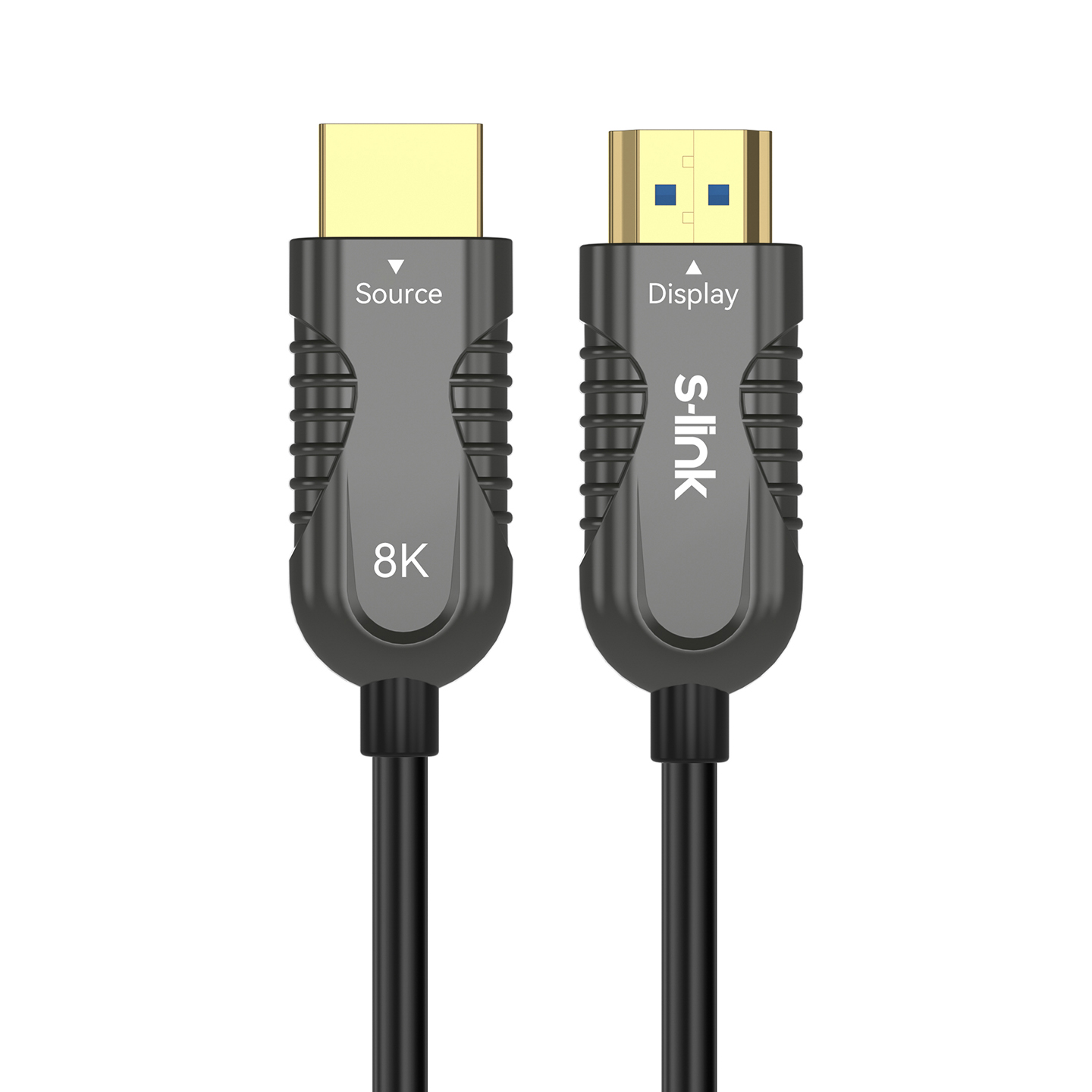 S-link SL-HM8K050 HDMI TO HDMI 50m v2.1 8K60 HZ 4K 120HZ Fiber Kablo