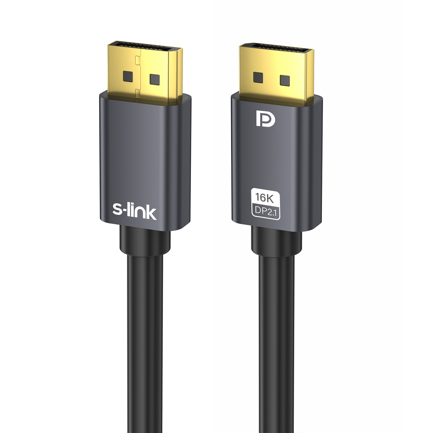S-link SL-SDP16K05 2.1v 5M 16K 30HZ 8K 60HZ Display Port M/M Kablo