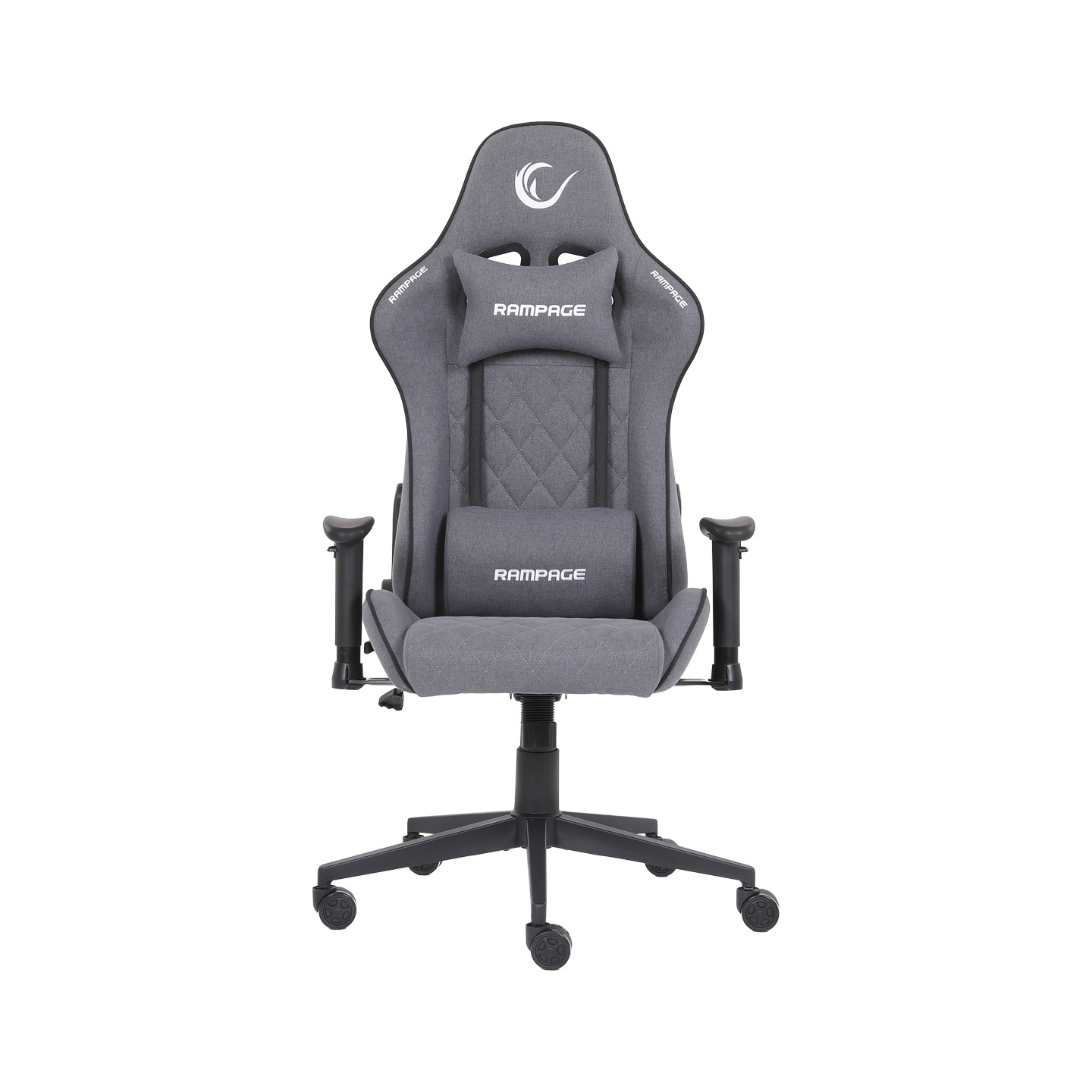 Rampage KL-R29 Myth Üst Seviye Terletmez Kumaş Siyah Gaming Oyuncu Koltuğu