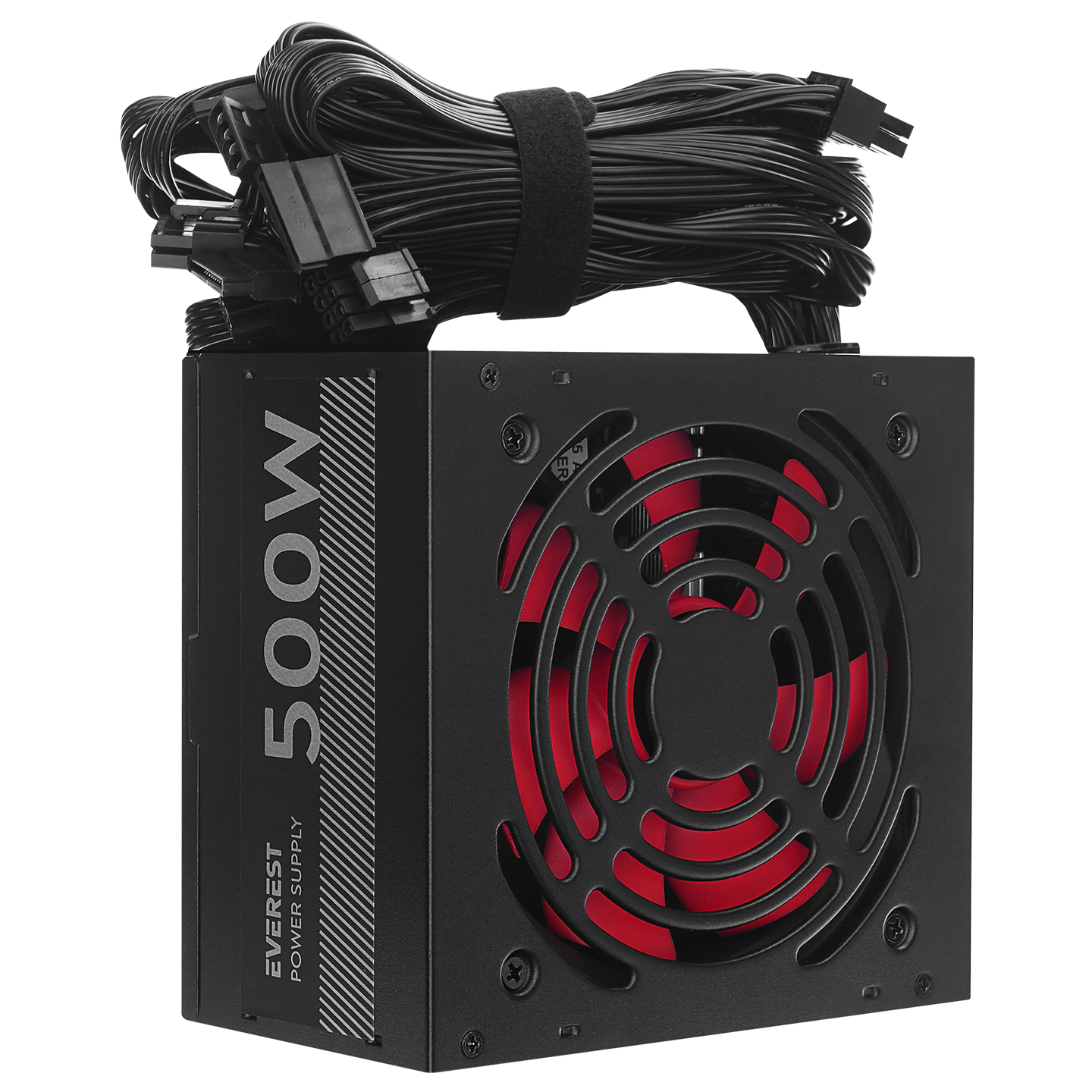 Everest EPS-500A Real 500W 4*SATA 12cm Fanlı Oyuncu PC Destekli Power Supply