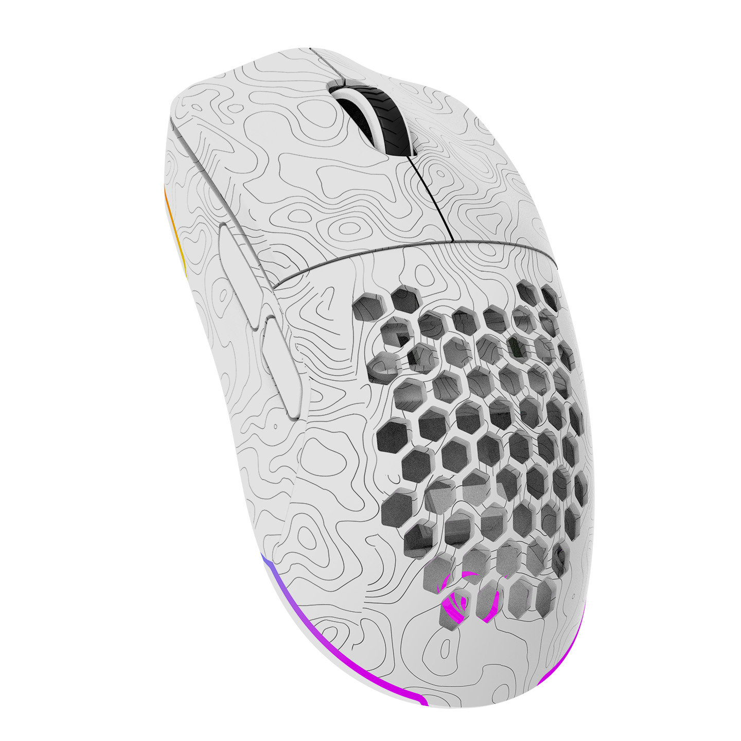 Rampage BLINK Waves Edition Kablosuz Beyaz RGB Ledli Şarjlı 12800 DPI Gaming Oyuncu Mouse
