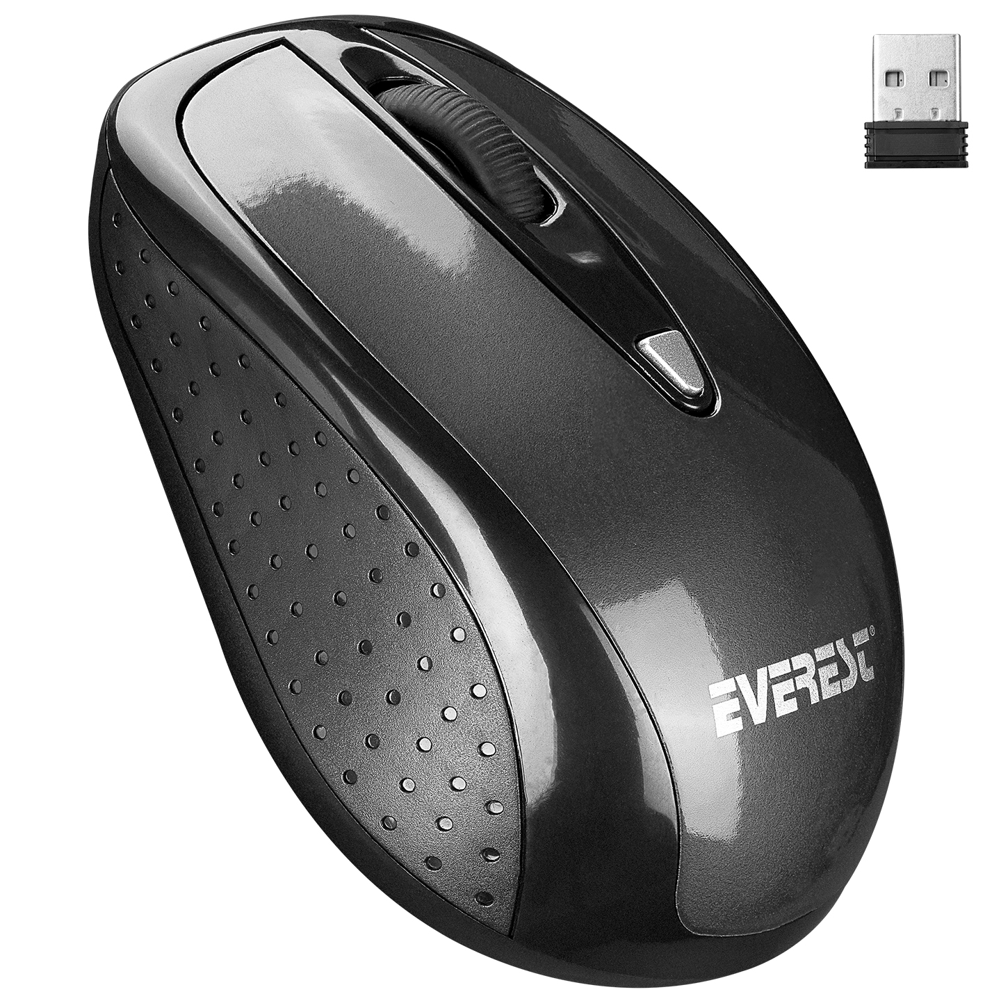 Everest SM-901 Gri 2.4Ghz Optik Kablosuz Mouse