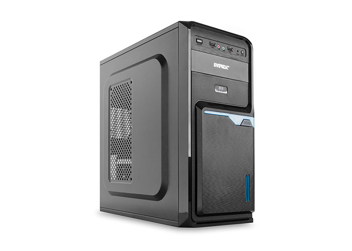 Everest 715B Peak-250W Black 2 * Sata + 20 + 4 Pin Case