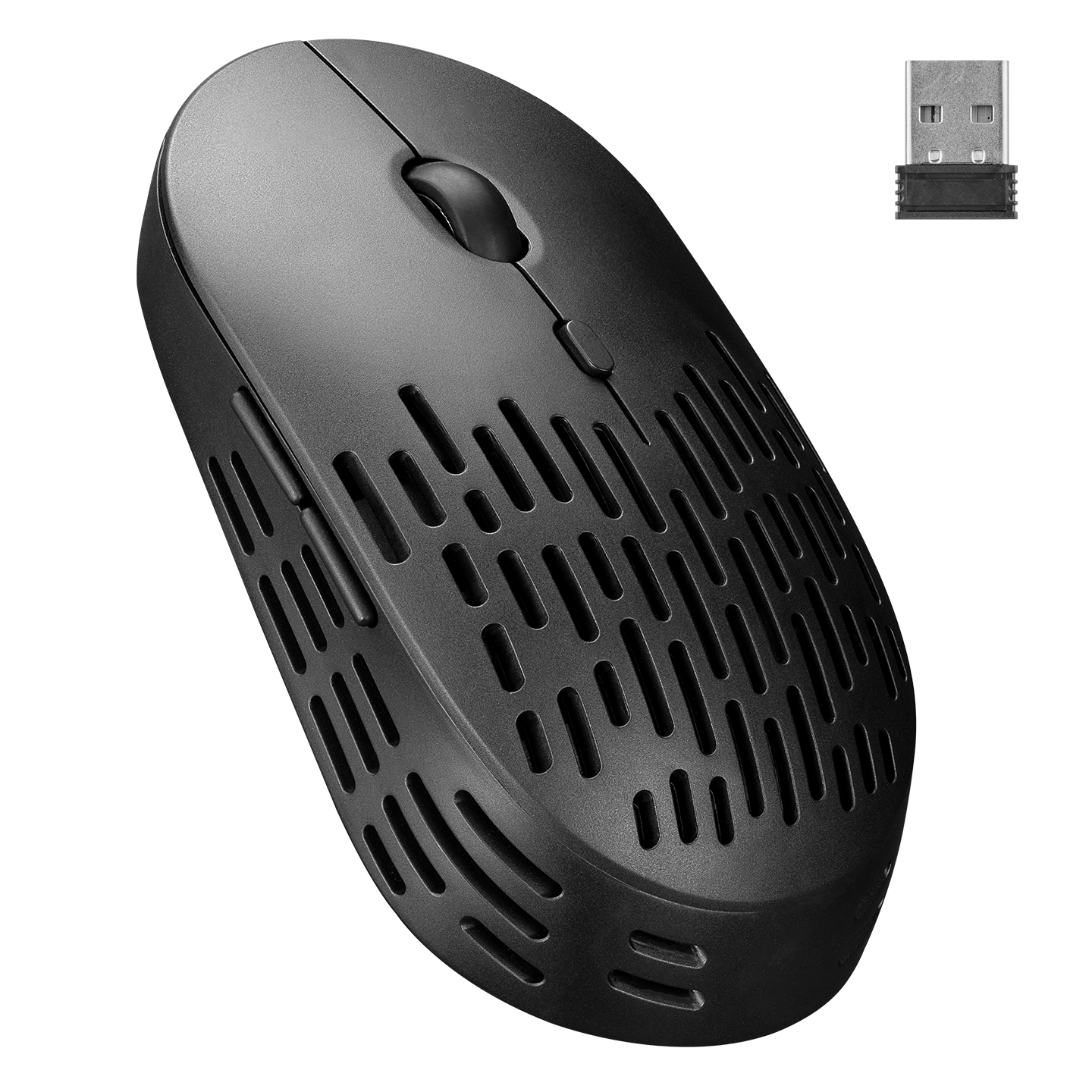 Altec Lansing ALBM7422 Siyah 2.4GHz Şarj Edilebilir Tek Renkli 1600DPI Optik Kablosuz Mouse