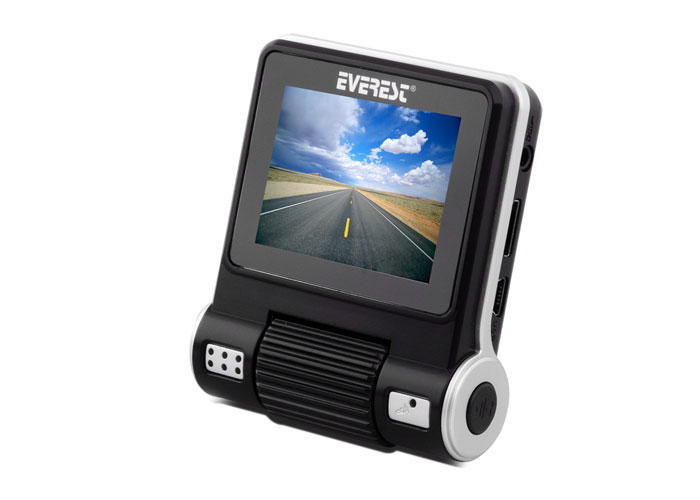 Everest DVR-011 2 Screen HDMI-AV Output 4 IR Led Car Interior Camera
