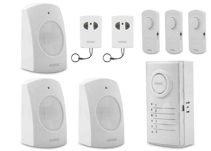 Everest EG-0506 Security Six Zone Set Wireless Alarm System