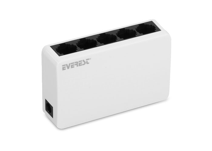 Everest ESW-105 5 Port 10 / 100Mbps Ethernet Switch Hub