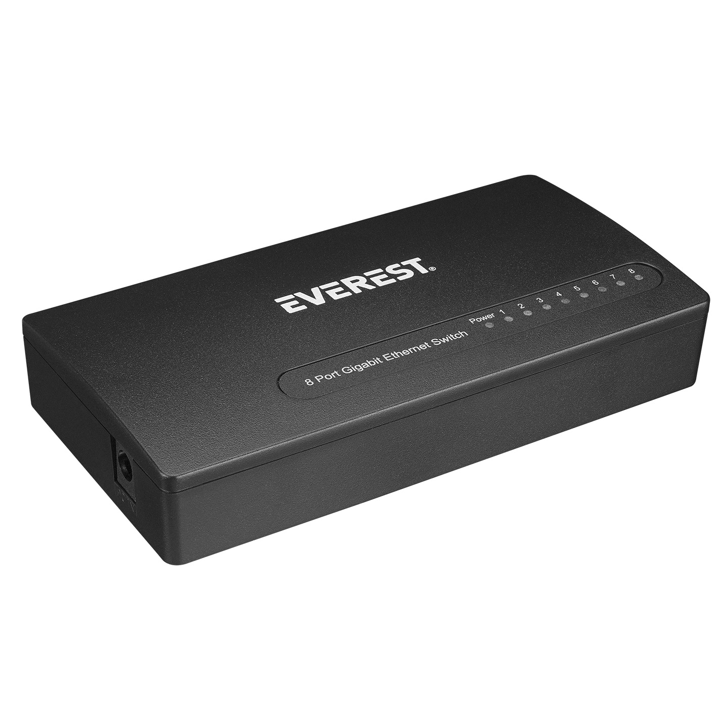 Everest ESW-808 8 Port 1000Mbps RTL8370N Gigabit Ethernet Switch Hub