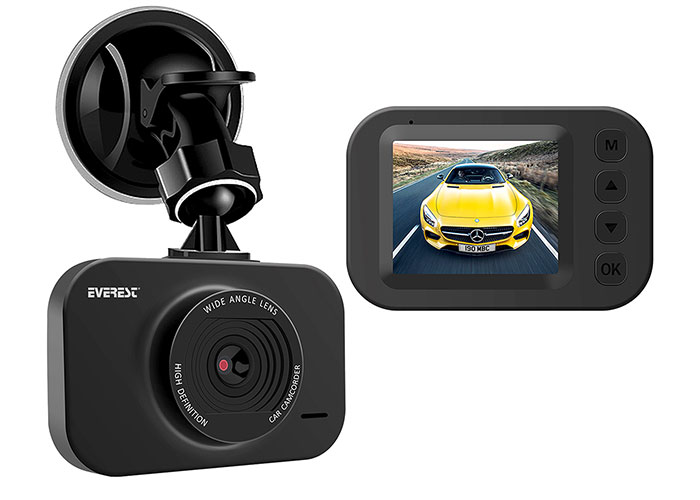 Everest EVERCAR G20 2.0 IPS Screen 5.0MP 120 ° Wide Angle Motion Detection + G-Sensor 1080P In-Car Camera