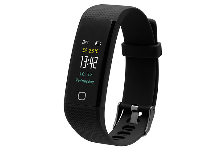 Everest FIT MATE W24 Bluetooth Smart Watch Kanbasıncı,Kalpatışı,Calori Siyah Akıllı Bileklik - Saat