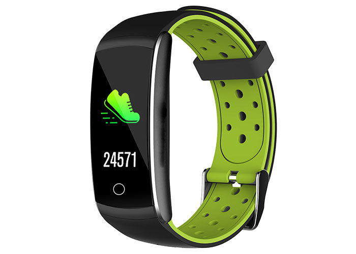 Everest Ever Fit W49 Android / IOS Green / Black Smart Wristband with Heart Rate Sensor