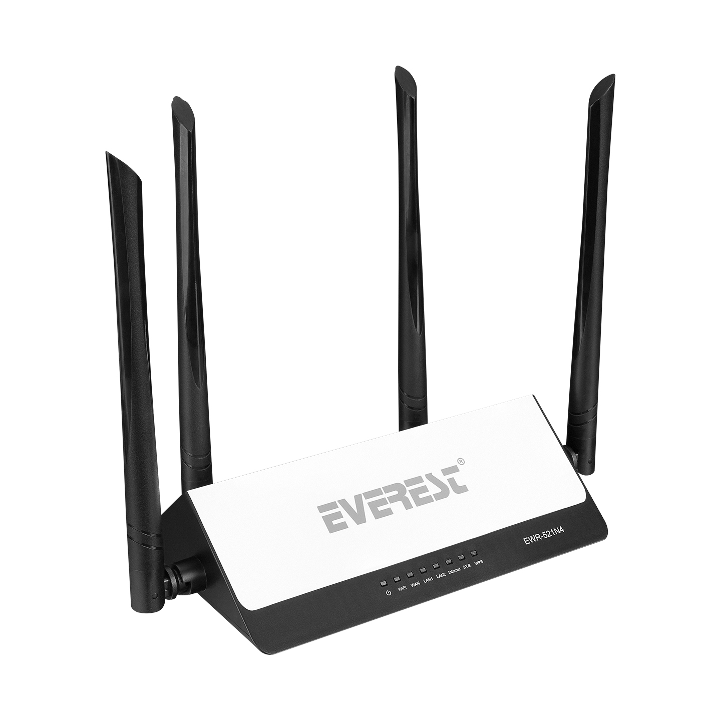 Everest EWR-521N4 Smart (APP Control) 300 Mbps Repeater + Access Point + Bridge Wireless Router