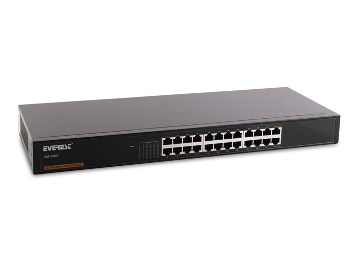 Everest GM-240G 24 Port 1000Mbps Gigabit Ethernet Switch Hub