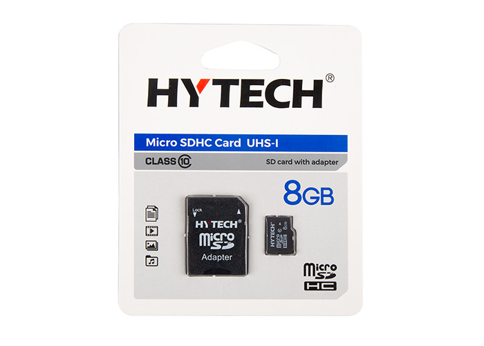 HYTECH HY-XHK8 8GB Class10 Adaptörlü Micro SD Kart