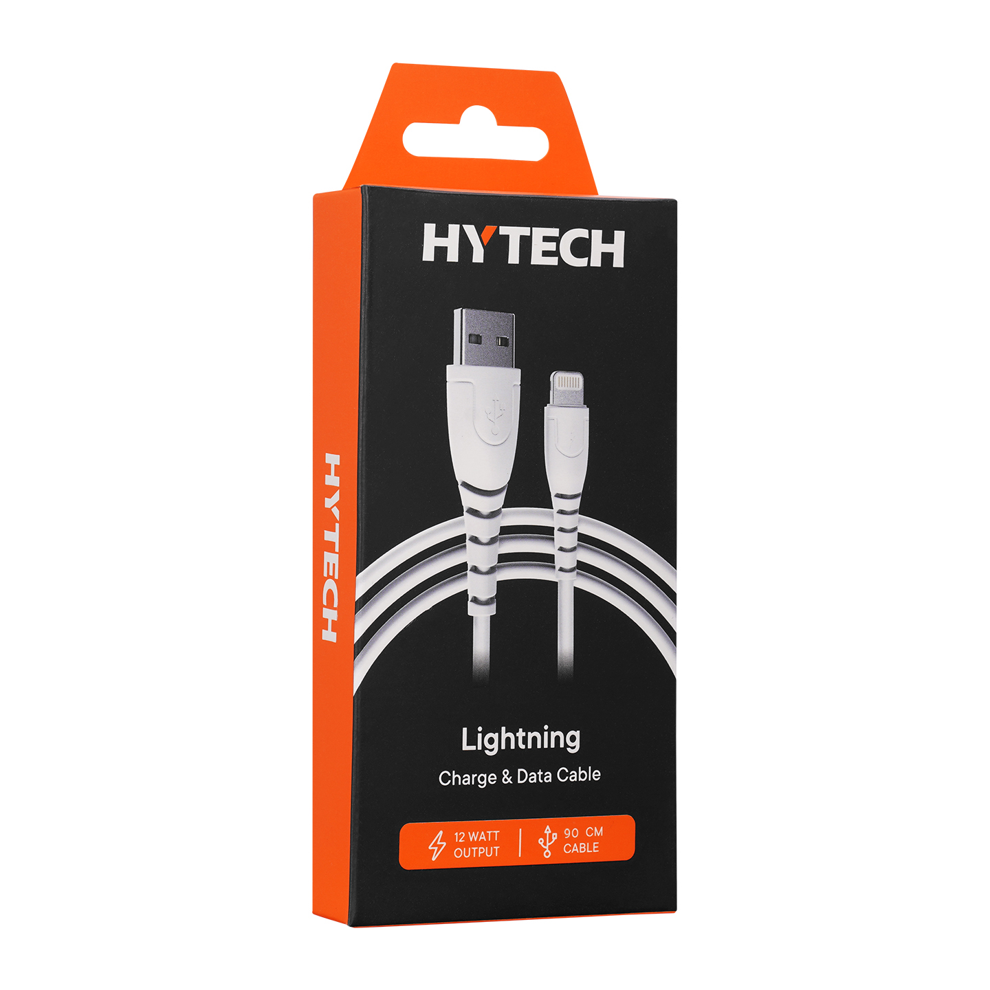 Hytech HY-XTK20 2.4A Lightning 1m Beyaz Hızlı Şarj Kablosu
