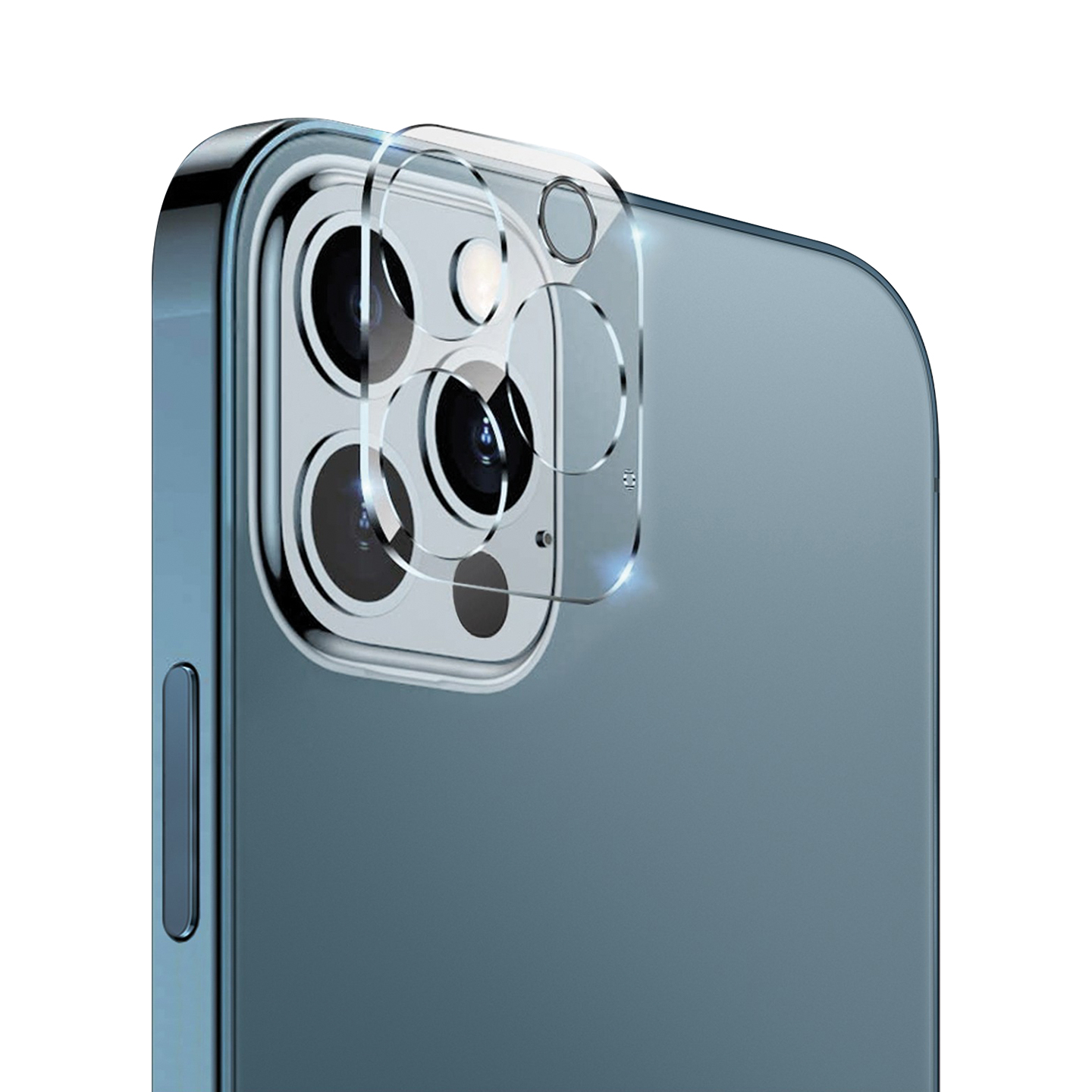 Addison IP-C13PROLNS iPhone 13 Pro - 13 Pro Max 9h Temperli Kamera Lens Koruyucu