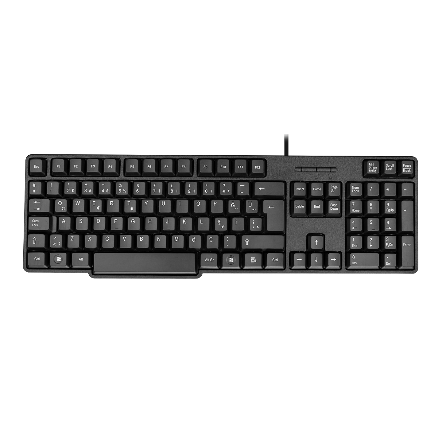 Everest KB-517U Black USB Q Standard Keyboard